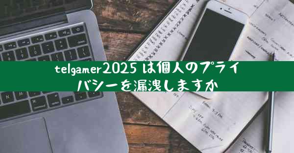 telgamer2025 は個人のプライバシーを漏洩しますか