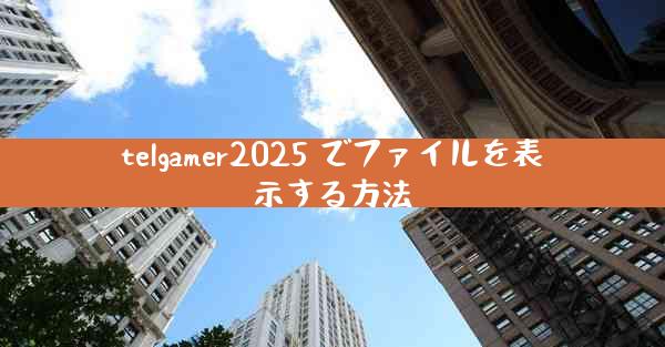 telgamer2025 でファイルを表示する方法